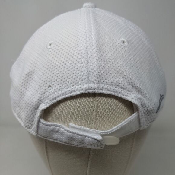 Garb Girl's Strapback Hat White Size Ages 5-12 Embroidered Golf Logo - Picture 5 of 9